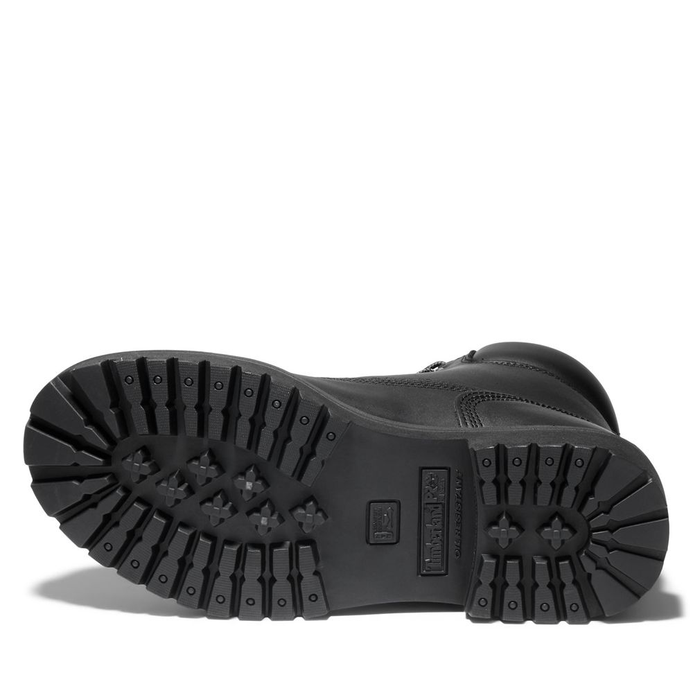 Botas Masculino - Timberland Pro Direct Attach 6\" Steel Toe - FUJNT3948 - Pretas